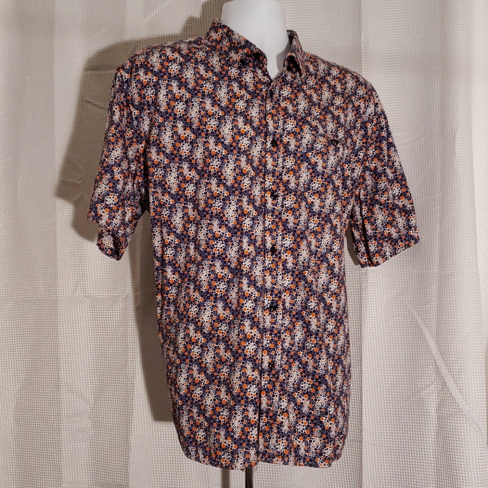 Visconti Black mens Xl short sleeve shirt.